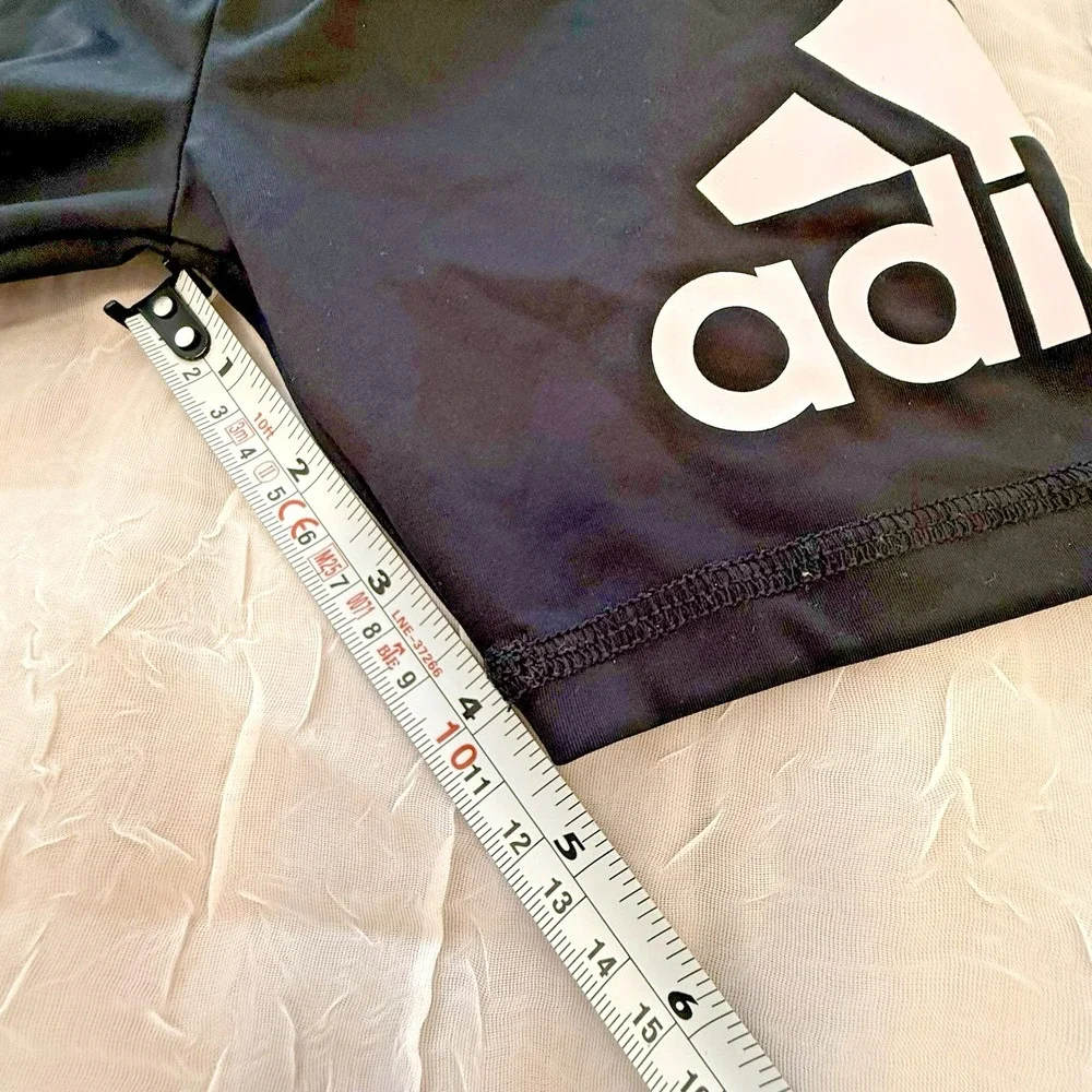 Adidas Toddler Bicycle Shorts 3T Black  and Light Pink